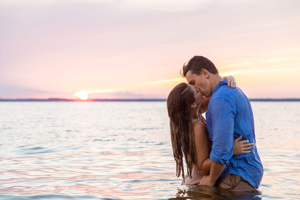 Bride and Groom pose for their Annapolis, md engagement session with Victoria V Photography the best wedding photographer in Annapolis. Annapolis engagement session. Beach engagement session. Best wedding photographer in the DMV. Destination wedding photographer. Virginia elopement photographer. Beach weddings. Beach engagements.