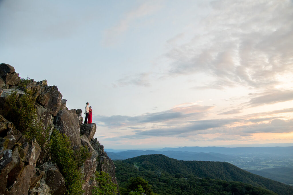 Bride and groom doing their engagement session photos in Shenandoah Virginia with Victoria V Photography. Shenandoah engagement session The best Shenandoah photographer. Shenandoah wedding photographer. Shenandoah elopement photographer. Shenandoah engagement photographer.