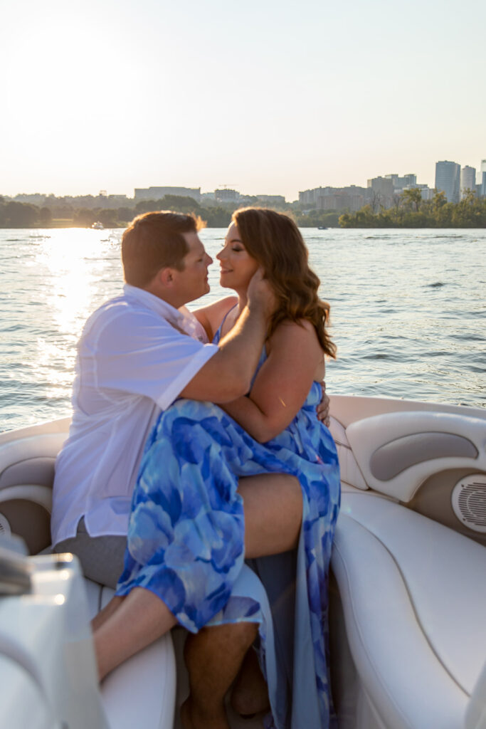 DC Engagement session with Victoria V Photography The best photographer in Washington DC DC's best wedding photographer Washington DC Engagement photographer Engagement session on a boat Boat engagement session Engagement session at The Wharf