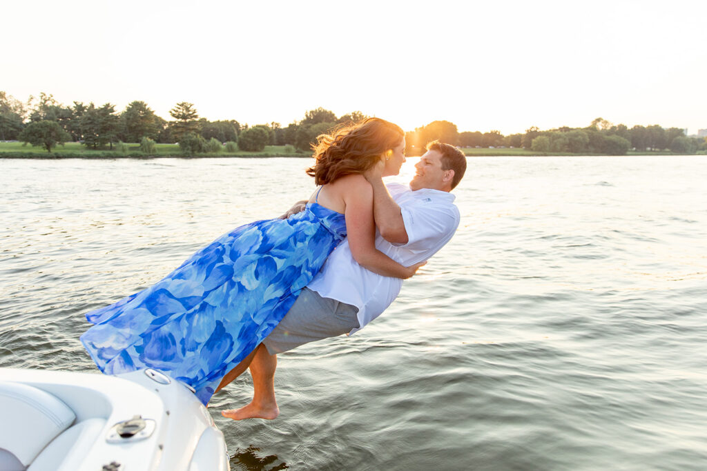 DC Engagement session with Victoria V Photography The best photographer in Washington DC DC's best wedding photographer Washington DC Engagement photographer Engagement session on a boat Boat engagement session Engagement session at The Wharf