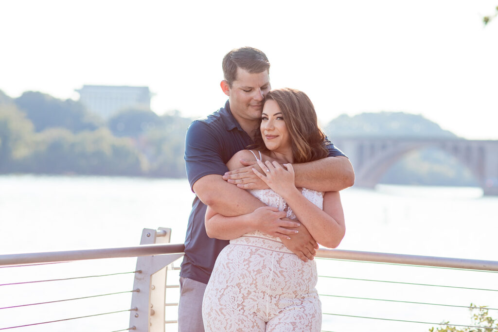 DC Engagement session with Victoria V Photography The best photographer in Washington DC DC's best wedding photographer Washington DC Engagement photographer Engagement session on a boat Boat engagement session Engagement session at The Wharf