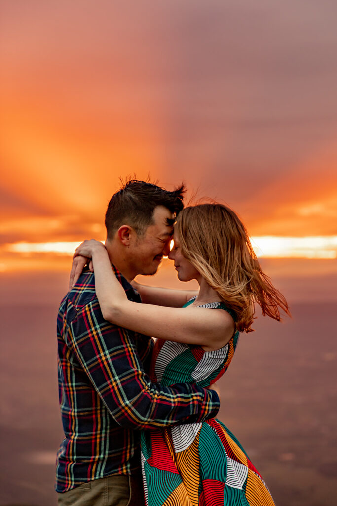 Shenandoah Engagement Session with Victoria V Photography the best Shenandoah Wedding Photographer The best Shenandoah elopement photographer The Best Shenandoah Photographer Sunset photos in Shenandoah