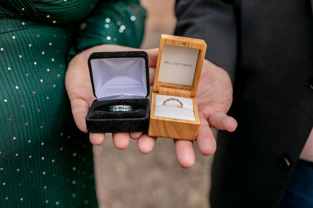 Ring shot prior to Shenandoah elopement