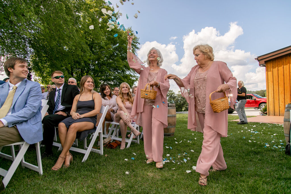 Bride and groom at their elegant Blue Ridge Mountain wedding at Stoneyman Valley Ranch – romantic sunset portraits, adventurous love, and breathtaking views.