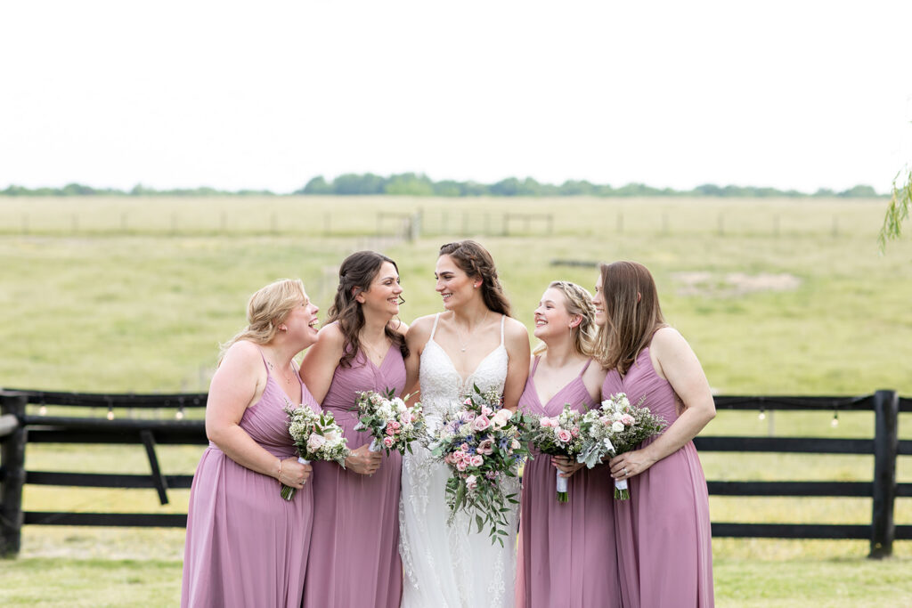 Romantic spring wedding at Oak Creek Farm in Virginia – candid moments, joyful celebrations, and golden hour portraits of a Virginia Bride and Groom, featuring rustic elegance and countryside charm.