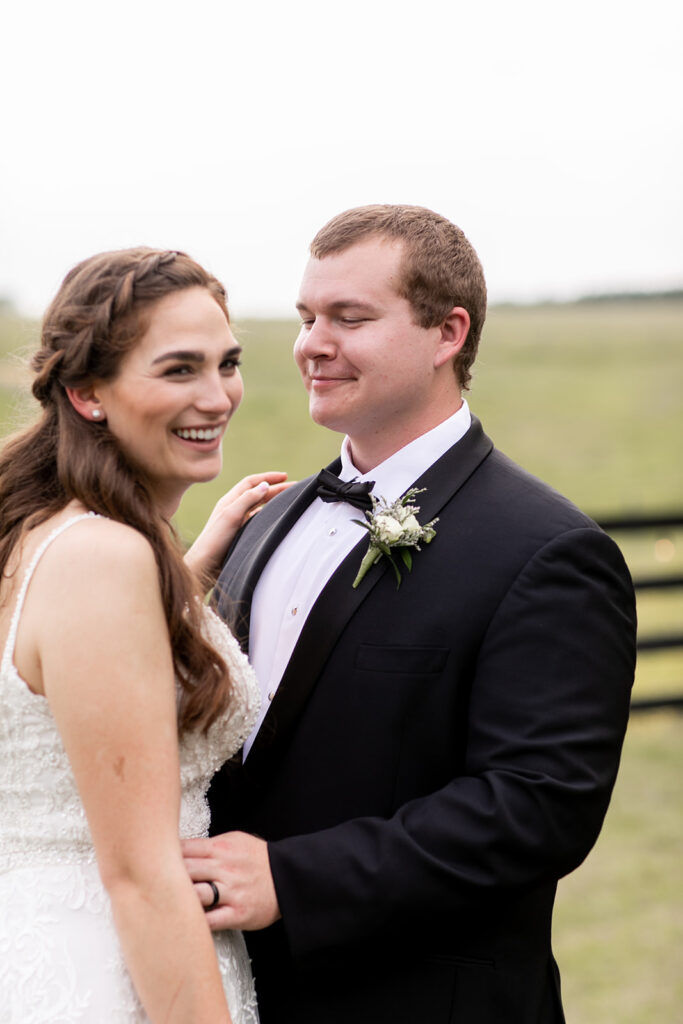 Romantic spring wedding at Oak Creek Farm in Virginia – candid moments, joyful celebrations, and golden hour portraits of a Virginia Bride and Groom, featuring rustic elegance and countryside charm.