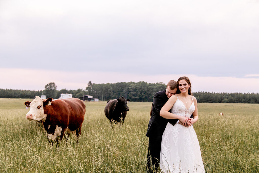 Romantic spring wedding at Oak Creek Farm in Virginia – candid moments, joyful celebrations, and golden hour portraits of a Virginia Bride and Groom, featuring rustic elegance and countryside charm.