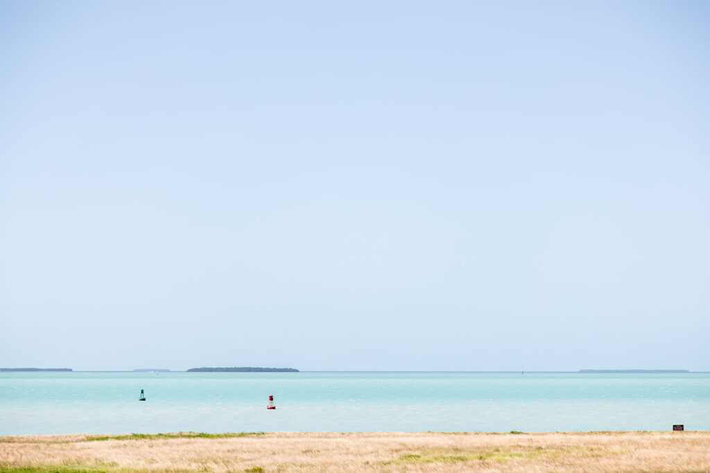 Beach shore of Key West