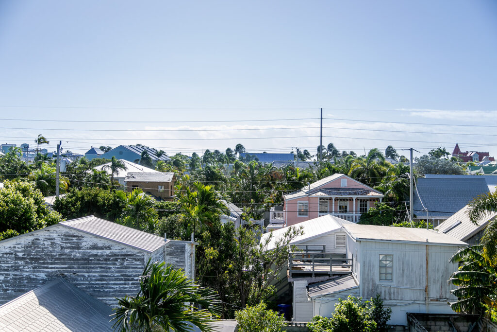 View from the La Te Da rooftop of the Key West skyline