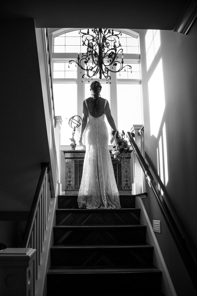 Elegant yet effortless bridal portraits at an Ocean City MD wedding