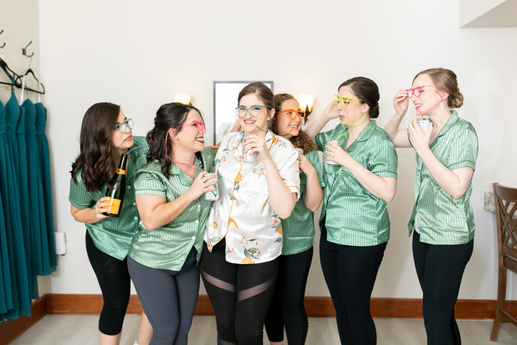 Groom wedding photos around The Woodlands at Algonkian venue