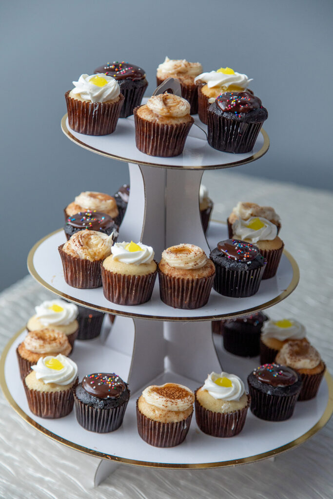 Wedding dessert display at the Morrison House in downtown Alexandria.